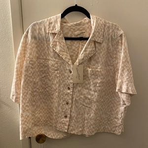 Universal Thread checkered collared shirt
